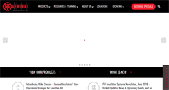 Desktop Screenshot of generalinsulation.com